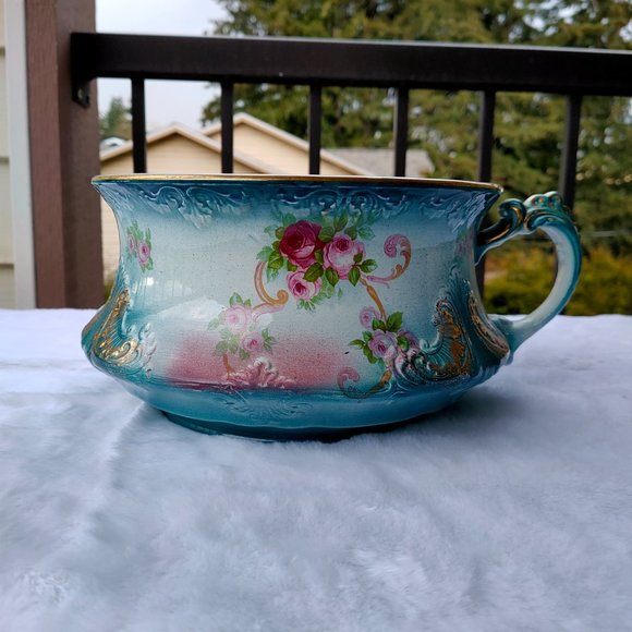 Antique Turquoise Boudoir Set - Picture 7 of 10